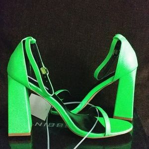 Neon Green Heels